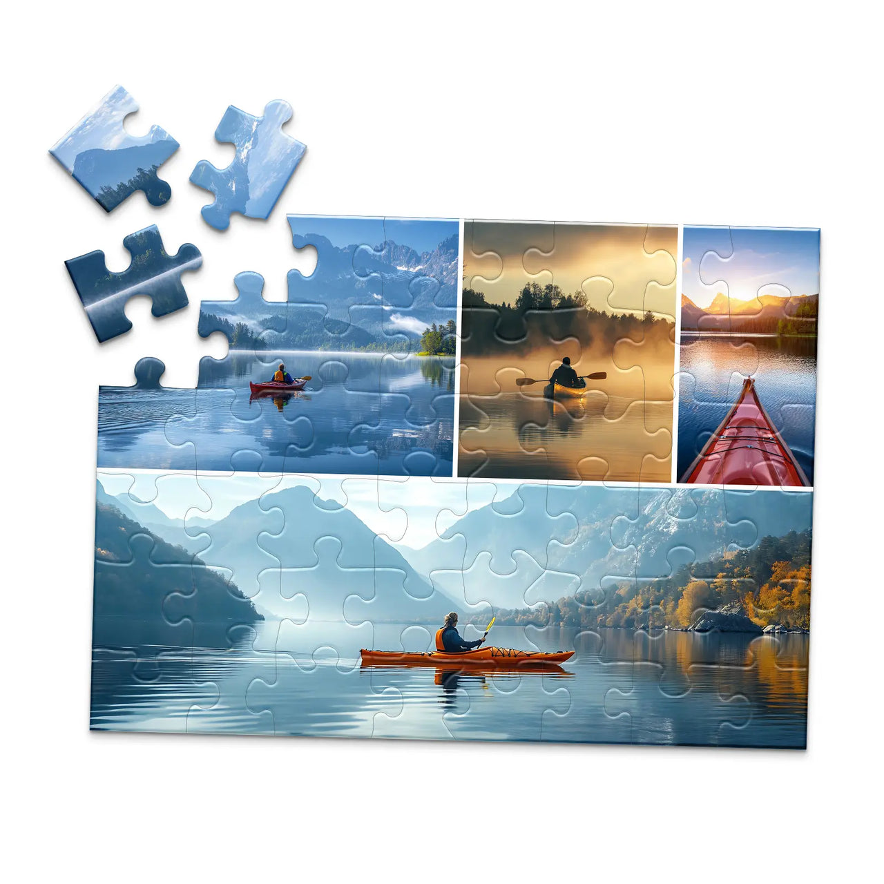 4 Collage Trio Photo Puzzle – Panorama - 48 piece