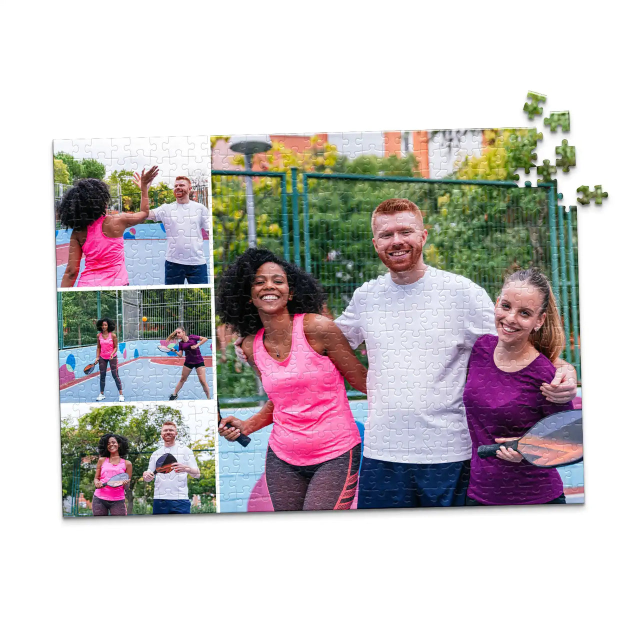 4 Collage Trio Stack Photo Puzzle – Right - 500 piece