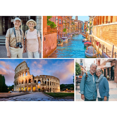 4 Collage Mixed Photo Puzzle – Grid