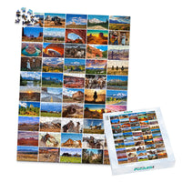 50 Collage Grid Photo Puzzle – Portrait - 1000 piece and box
