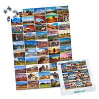 50 Collage Grid Photo Puzzle – Portrait - 500 piece and box