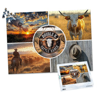 5 Collage Circle Photo Puzzle – Center - 1000 piece and box