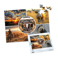 5 Collage Circle Photo Puzzle – Center - 100 piece and box