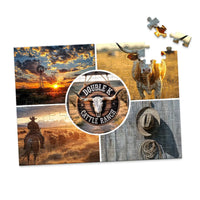 5 Collage Circle Photo Puzzle – Center - 100 piece