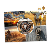 5 Collage Circle Photo Puzzle – Center - 252 piece