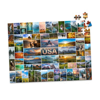 65 Collage Grid Photo Puzzle – Landscape - 252 piece