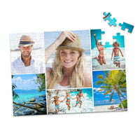 6 Collage Mosaic Photo Puzzle – Landscape - 1000 piece and box