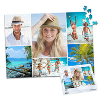 6 Collage Mosaic Photo Puzzle – Landscape - 500 piece and box