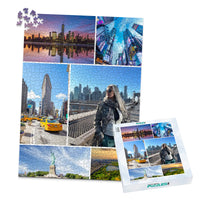 6 Collage Mosaic Photo Puzzle – Portrait - 1000 piece and box