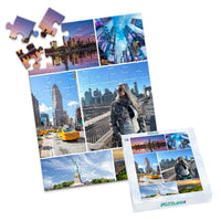 6 Collage Mosaic Photo Puzzle – Portrait - 48 piece and box