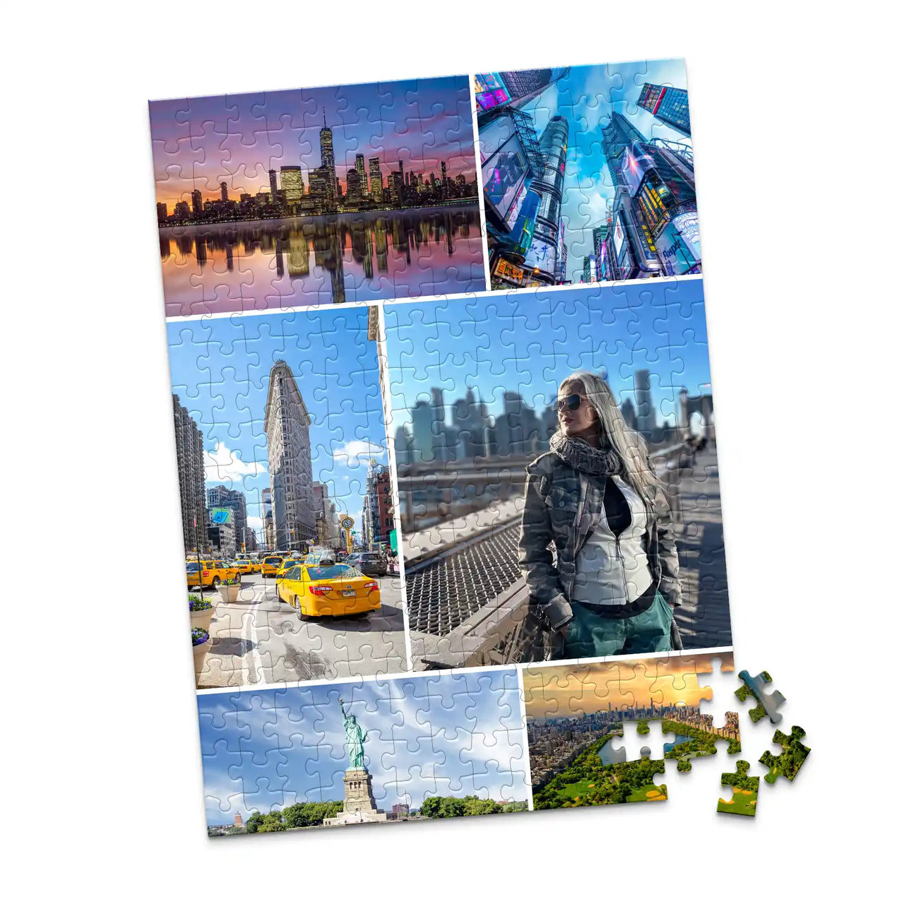6 Collage Mosaic Photo Puzzle – Portrait - 252 piece
