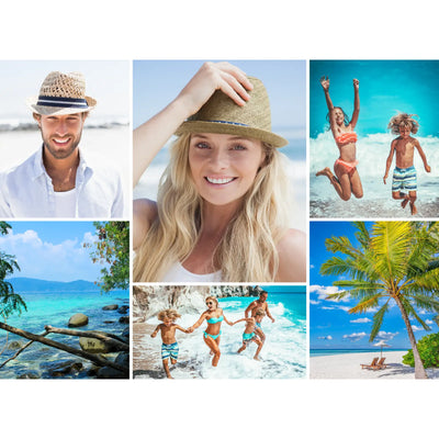 6 Collage Mosaic Photo Puzzle – Landscape
