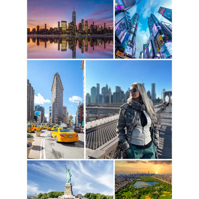 6 Collage Mosaic Photo Puzzle – Portrait
