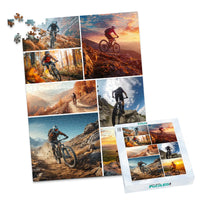 7 Collage Grid Photo Puzzle – Portrait - 500 piece and box