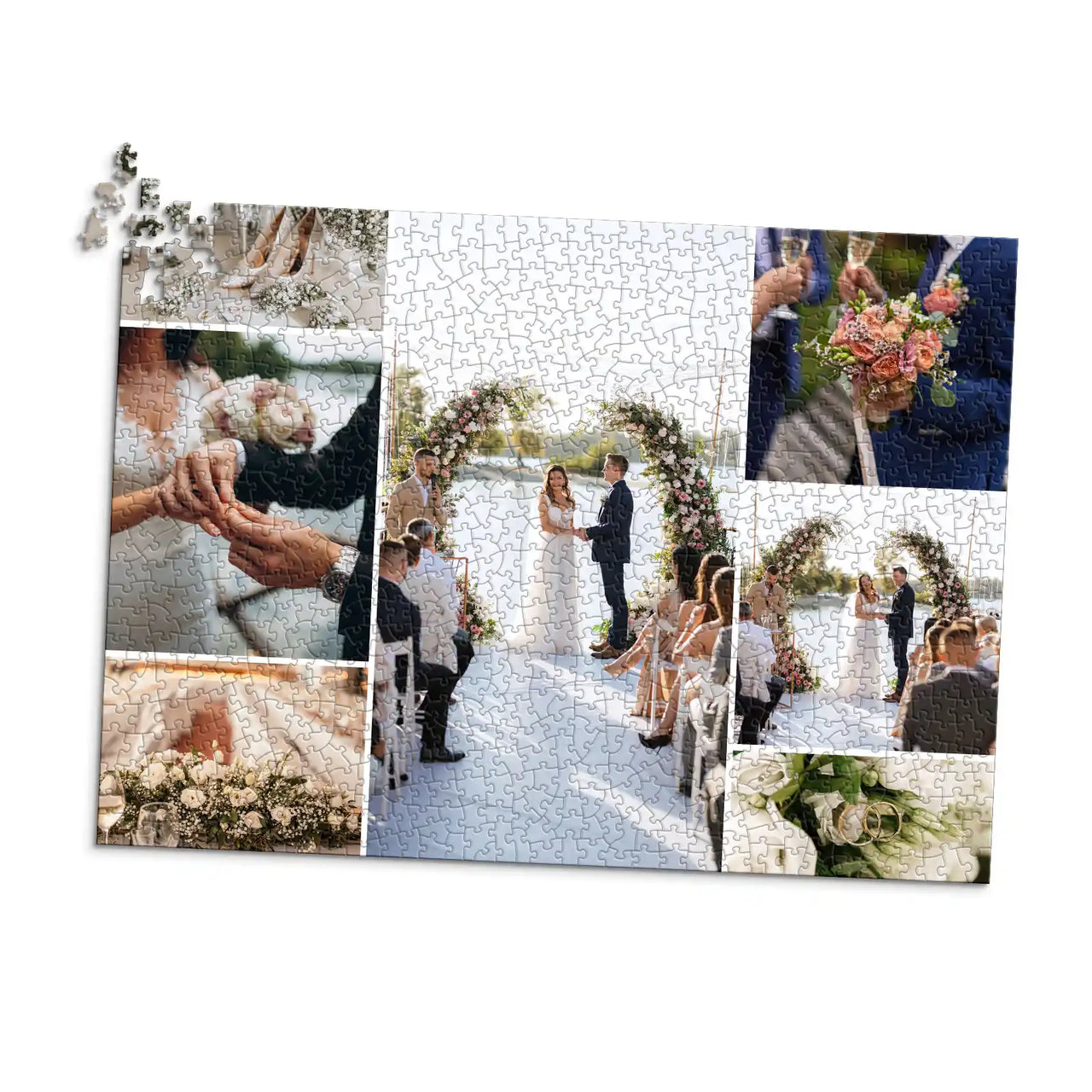 7 Collage Feature Photo Puzzle – Center - 1000 piece