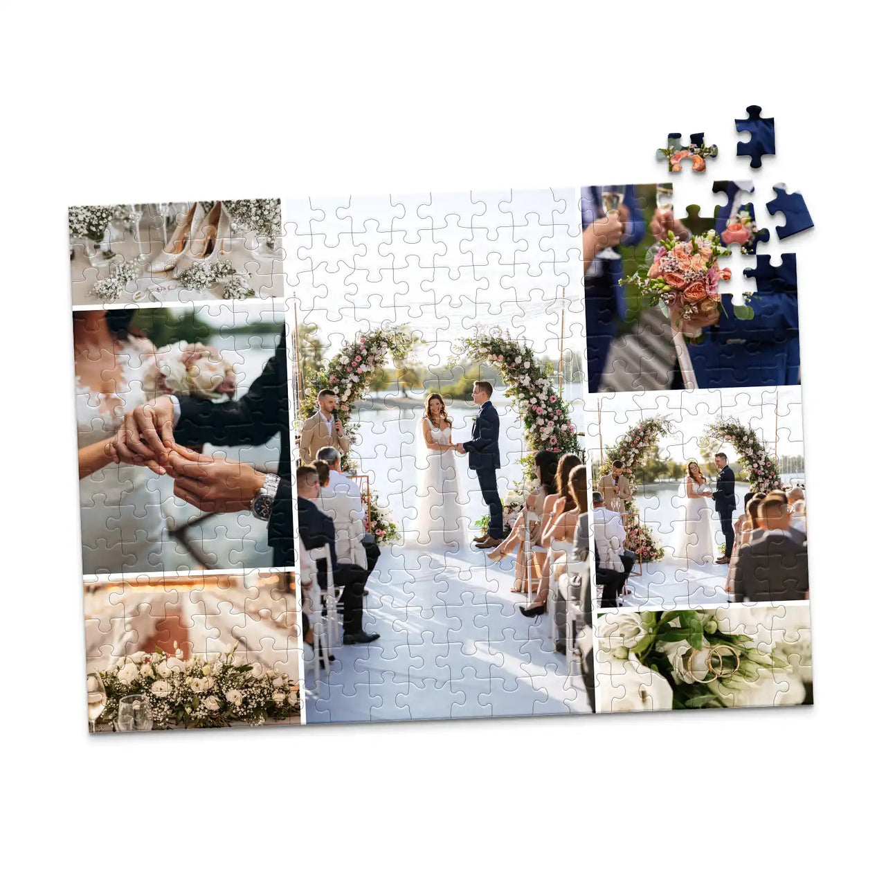 7 Collage Feature Photo Puzzle – Center - 252 piece
