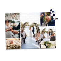 7 Collage Feature Photo Puzzle – Center - 500 piece