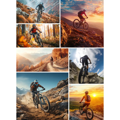 7 Collage Grid Photo Puzzle – Portrait