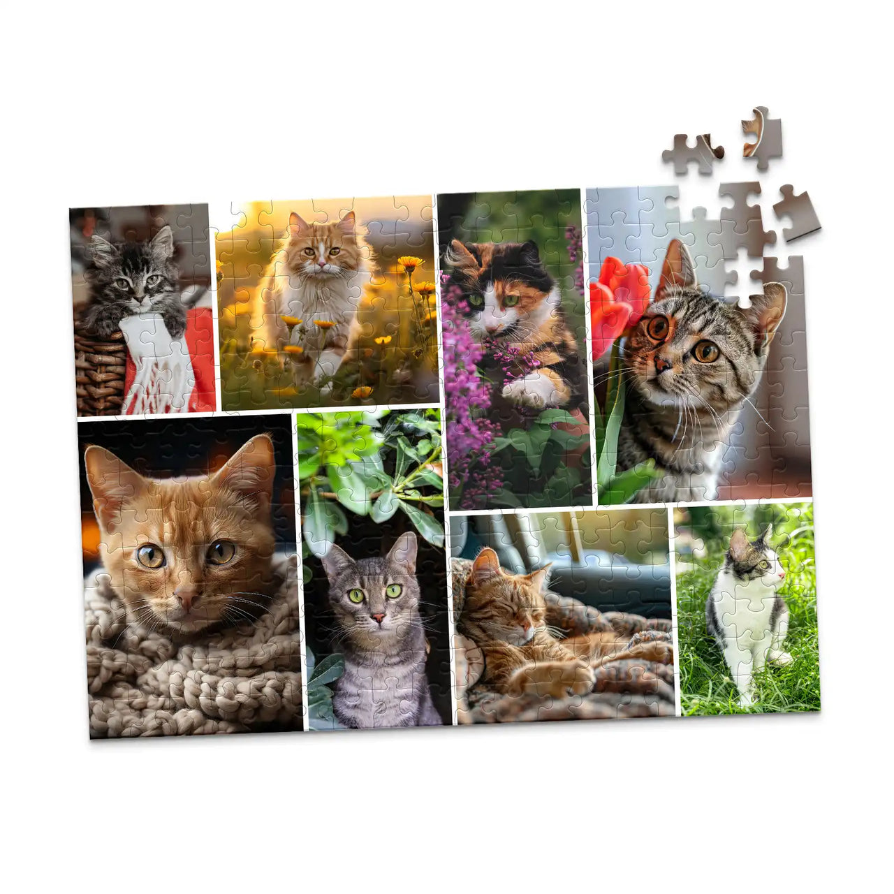 8 Collage Mosaic Photo Puzzle – Landscape - 252 piece