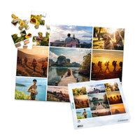 9 Collage Mosaic Photo Puzzle – Landscape - 48 piece and box