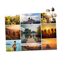 9 Collage Mosaic Photo Puzzle – Landscape - 252 piece