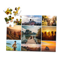 9 Collage Mosaic Photo Puzzle – Landscape - 48 piece