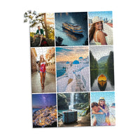 9 Collage Mosaic Photo Puzzle – Portrait - 1000 piece