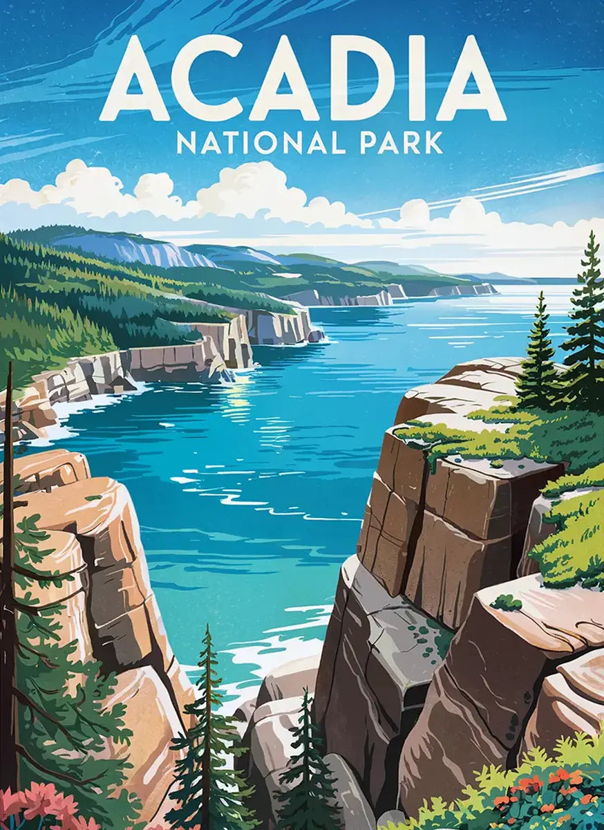 Acadia National Park Puzzle Summertime by MakeYourPuzzles