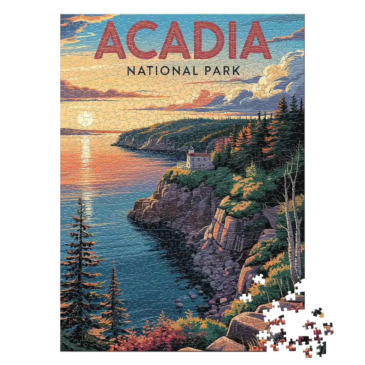 Acadia National Park 1000 piece puzzle by MakeYourPuzzles