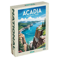 Thumbnail for Acadia National Park Summertime 100 piece puzzle box by MakeYourPuzzles