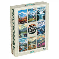 Thumbnail for Alaska National Parks Puzzle Collage 1000 piece puzzle box by MakeYourPuzzles