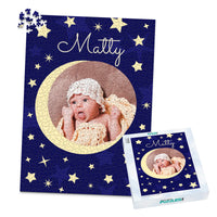 Baby Moon Stars Photo Puzzle - 1000 piece and box