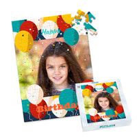 Birthday Balloons Photo Puzzle - 100 piece and box