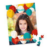 Birthday Balloons Photo Puzzle - 100 piece