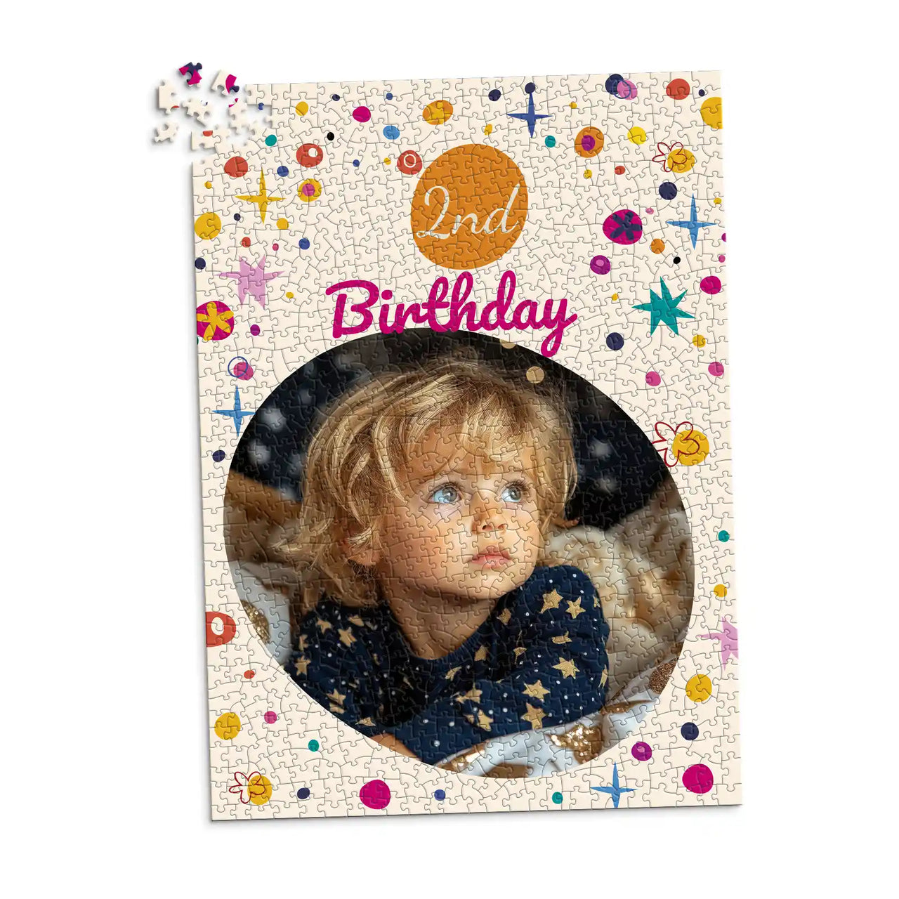 Birthday Confetti Photo Puzzle - 1000 piece