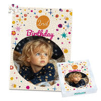 Birthday Confetti Photo Puzzle - 1000 piece and box