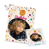 Birthday Confetti Photo Puzzle - 252 piece and box