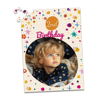 Birthday Confetti Photo Puzzle - 500 piece