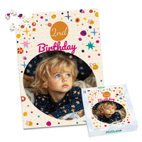 Birthday Confetti Photo Puzzle - 500 piece and box