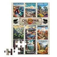 Thumbnail for California National Parks Collage Jigsaw Puzzle 48 pieces by MakeYourPuzzles