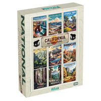 Thumbnail for California National Parks Collage Jigsaw Puzzle Box 100 pieces by MakeYourPuzzles