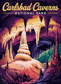 Thumbnail for Carlsbad Caverns National Park Puzzle WPA Style by MakeYourPuzzles