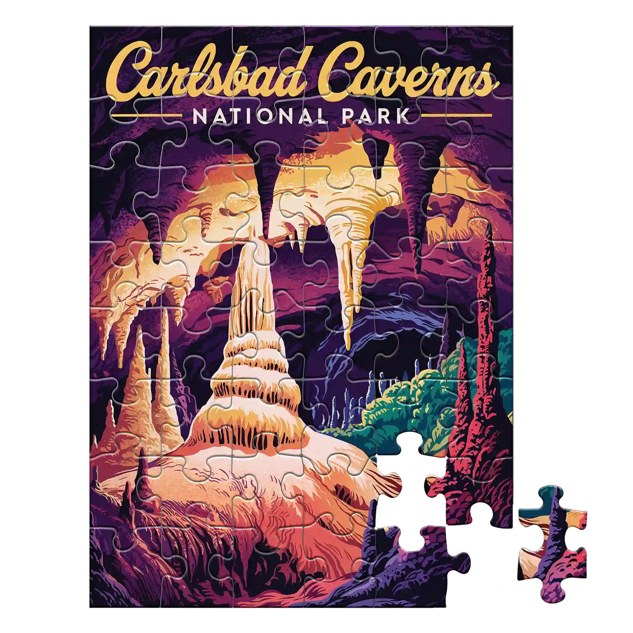 Carlsbad Cavern National Park 48 piece puzzle by MakeYourPuzzles