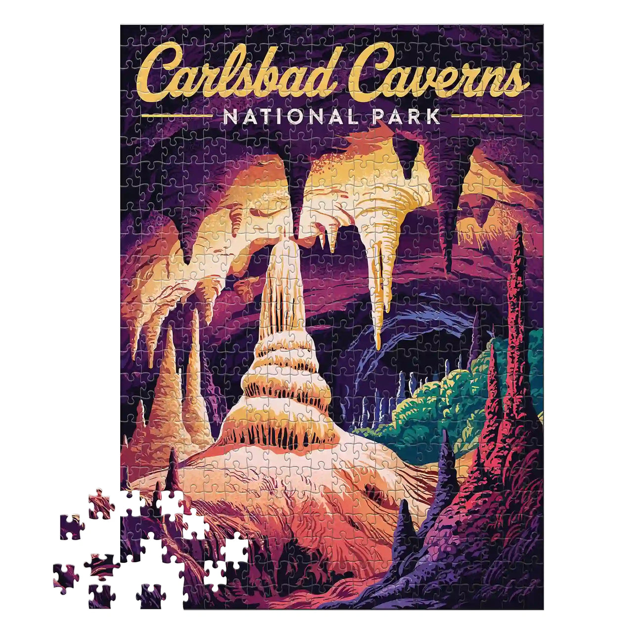 Carlsbad Cavern National Park 500  piece puzzle by MakeYourPuzzles