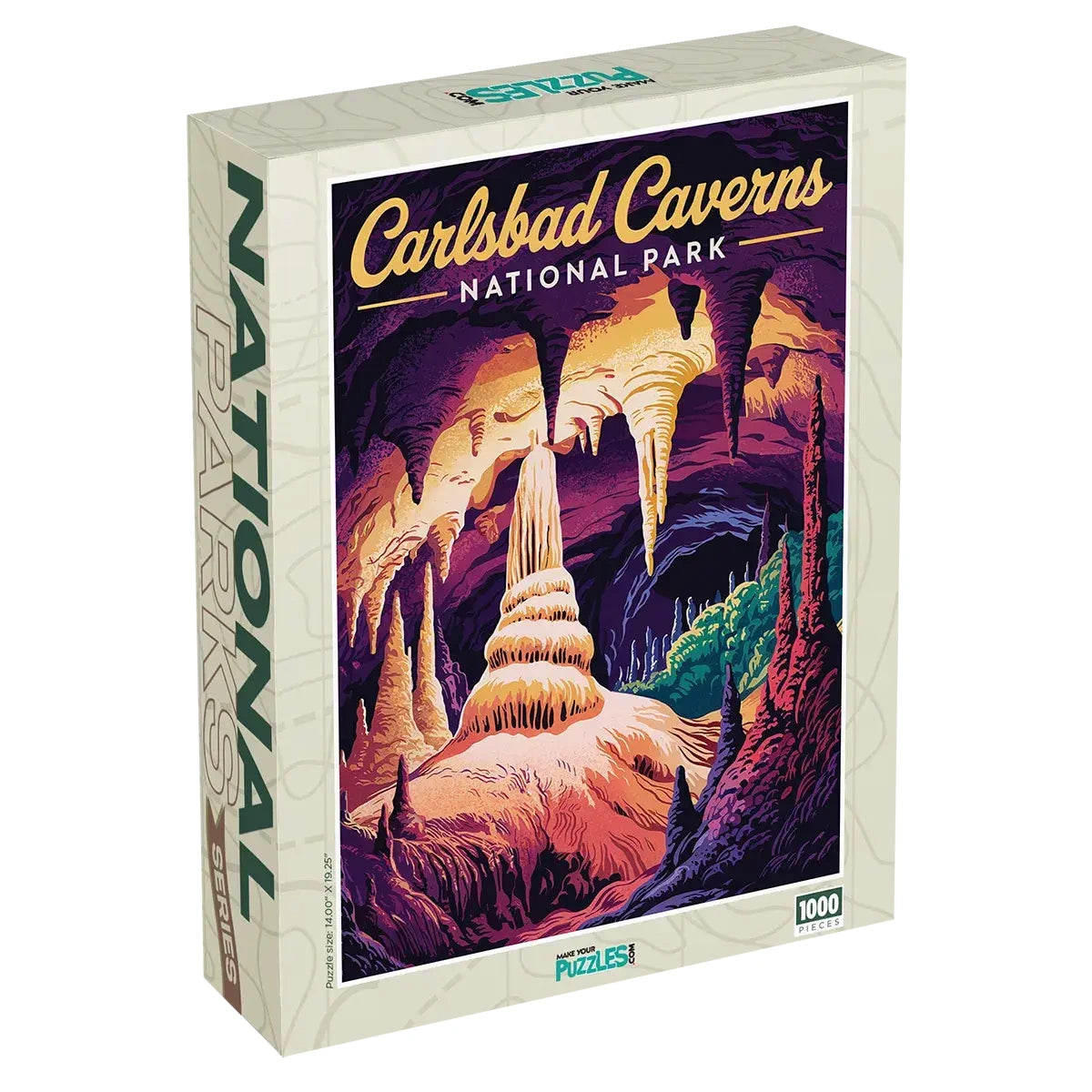 Carlsbad Caverns National Park Puzzle 1000 piece puzzle box MakeYourPuzzles