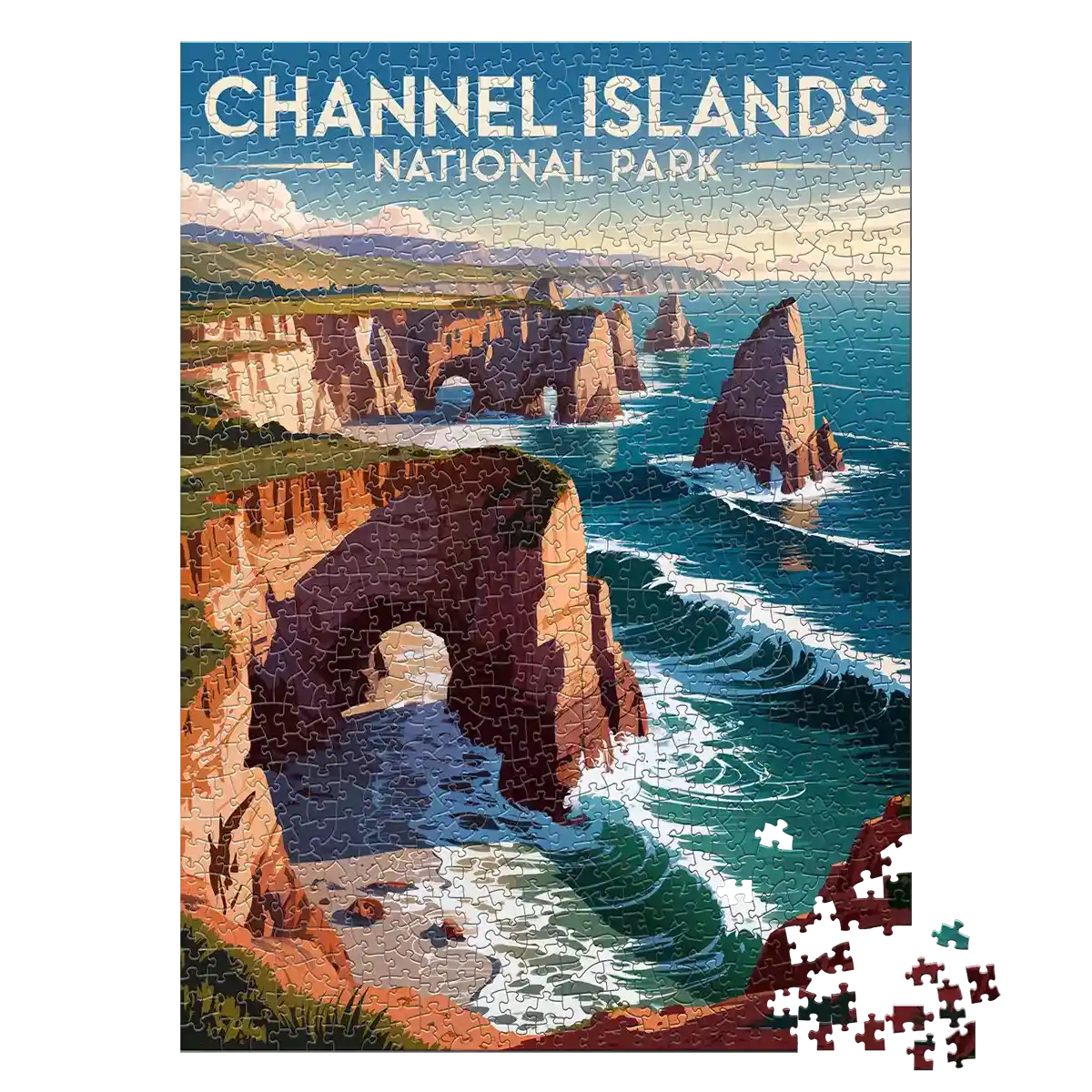 Channel Islands National Park 1000 piece puzzle by MakeYourPuzzles