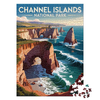 Thumbnail for Channel Islands National Park 1000 piece puzzle by MakeYourPuzzles