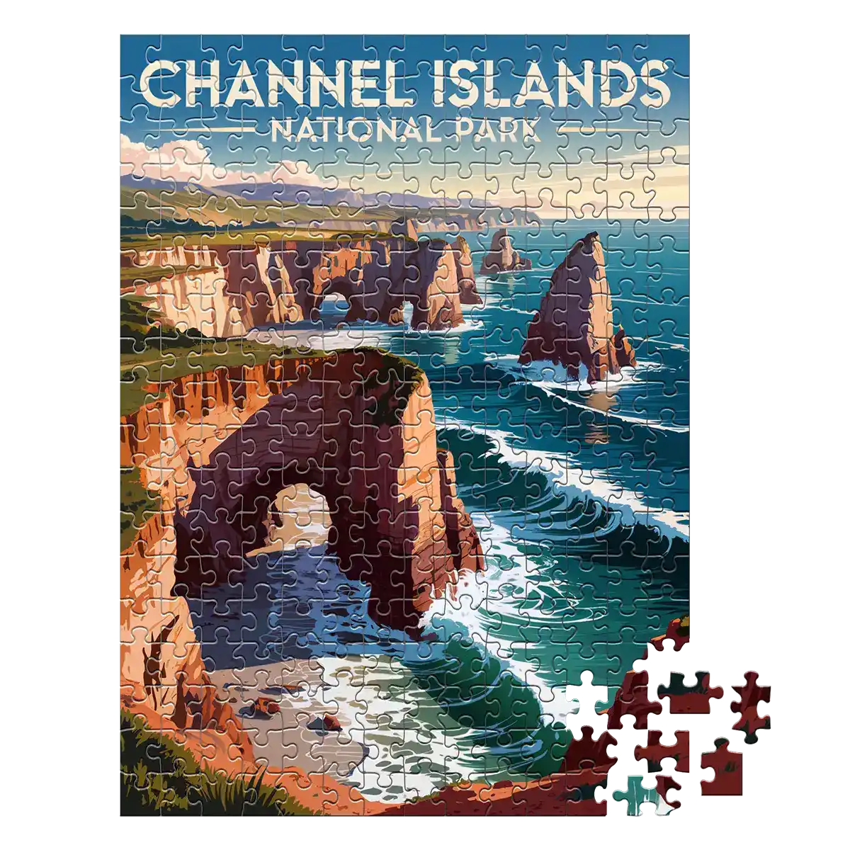 Channel Islands National Park 252 piece puzzle by MakeYourPuzzles