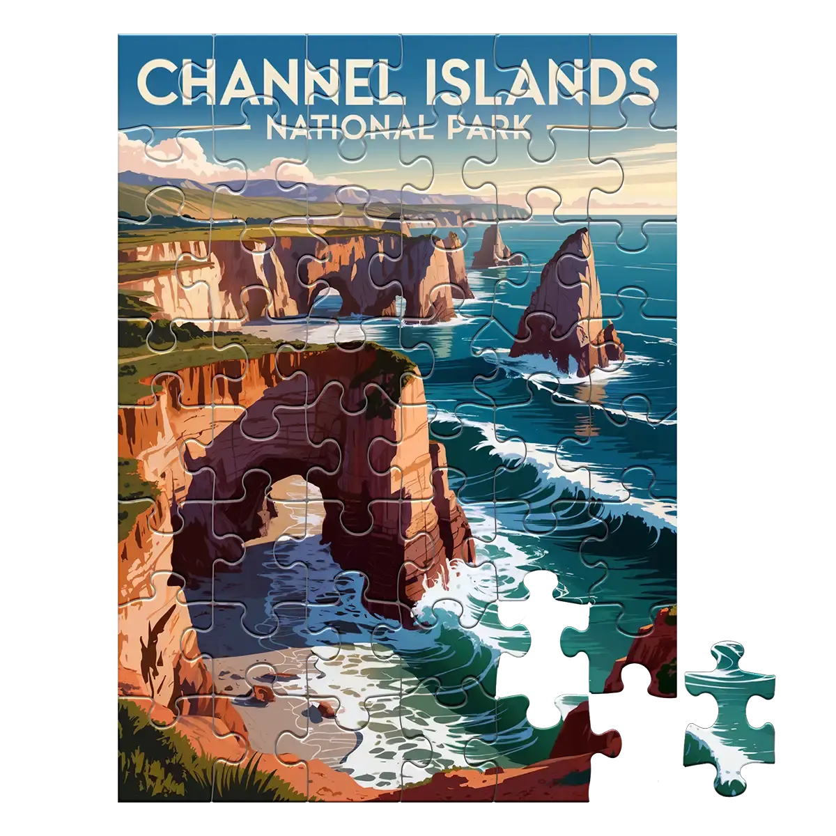 Channel Islands National Park 48 piece puzzle by MakeYourPuzzles