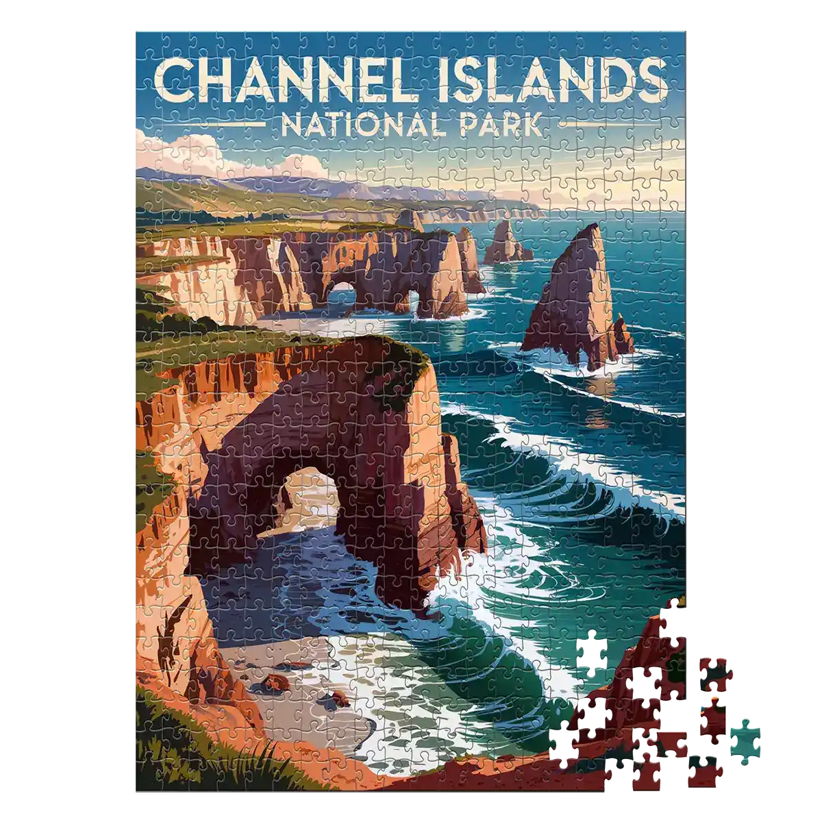 Channel Islands National Park 500 piece puzzle by MakeYourPuzzles